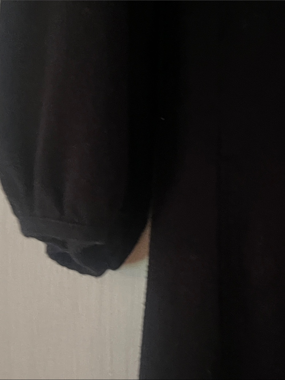 Old Navy Black Wrap Tie-Front Women’s Dress - Picture 2 of 5